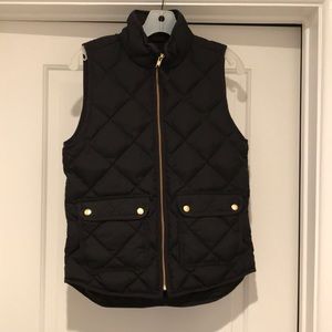 J crew down filled vest